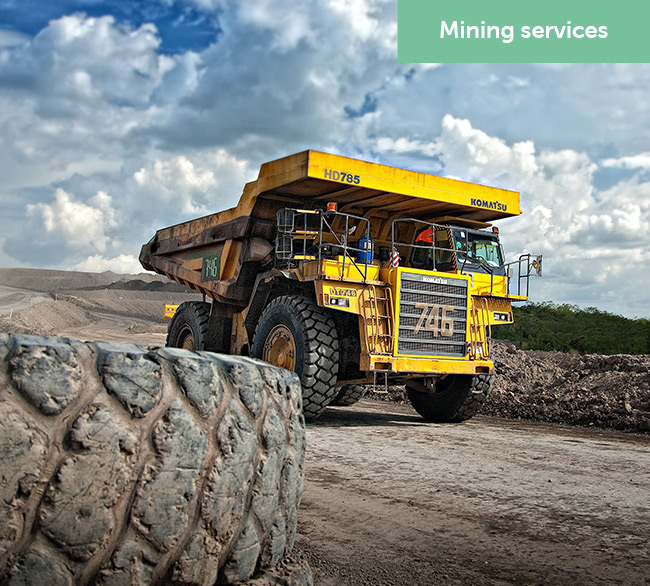 Mining service business